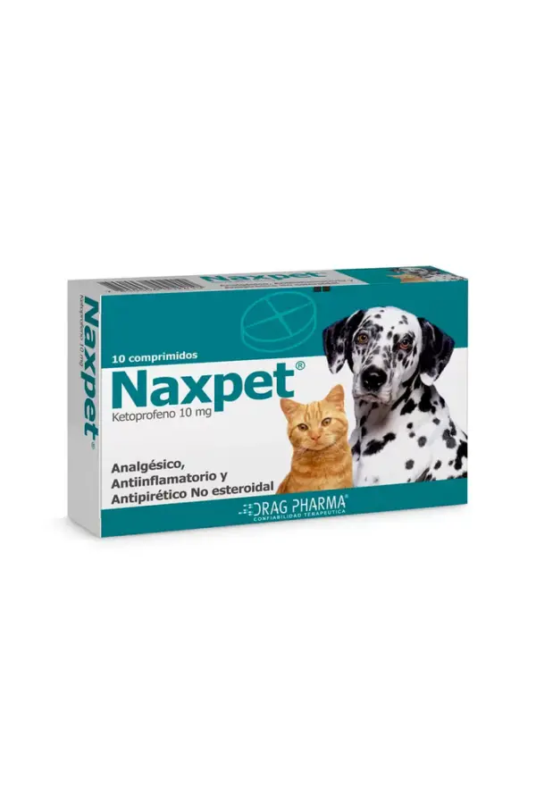 Naxpet perro gato 50mgr 10 comprimidos
