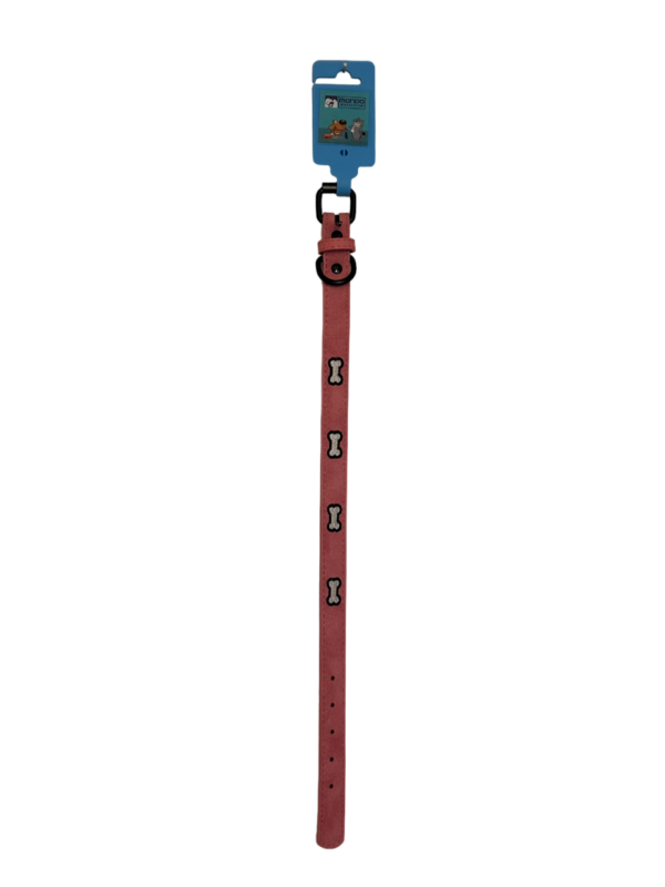 Collar hueso bordado