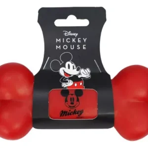 Juguete hueso mickey rojo